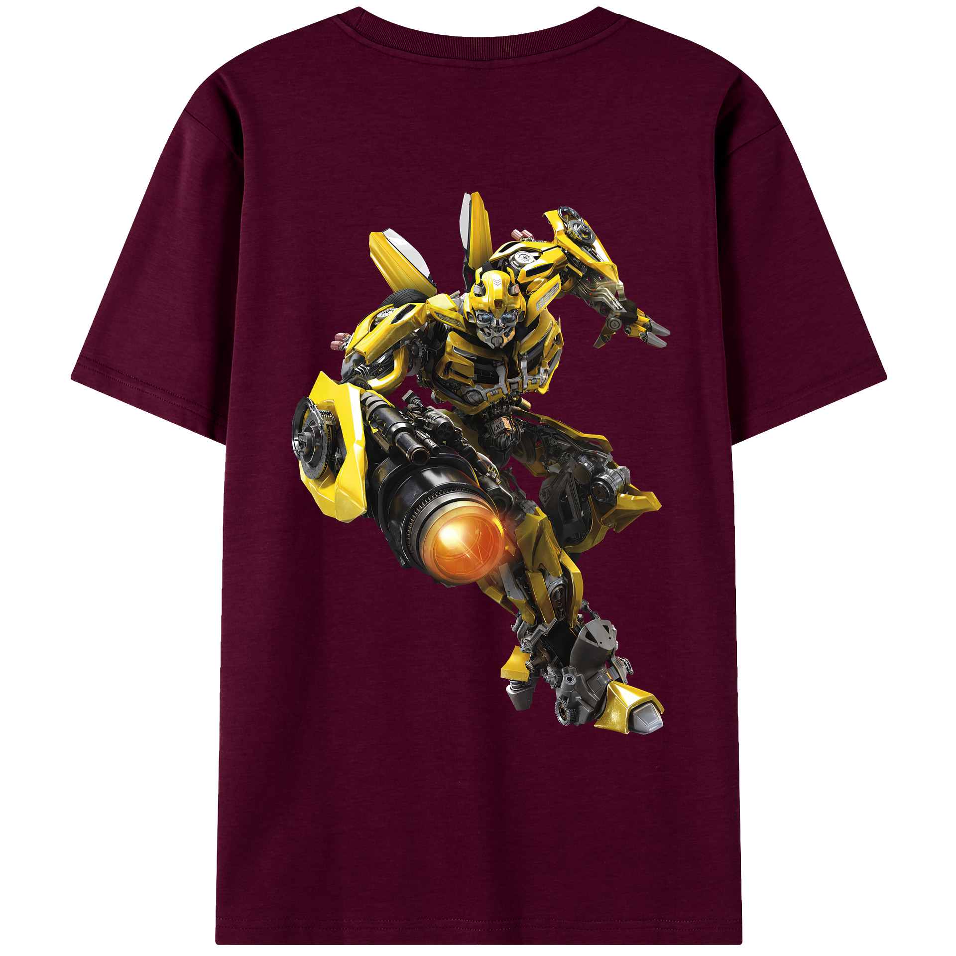 （画像用） Transformers トランスフォーマー レディース半袖Tシャツ(バックプリント)